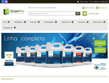 Tablet Screenshot of growpro.com.br